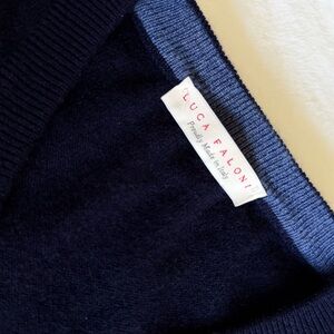 Luca Faloni Men's Navy Sweater